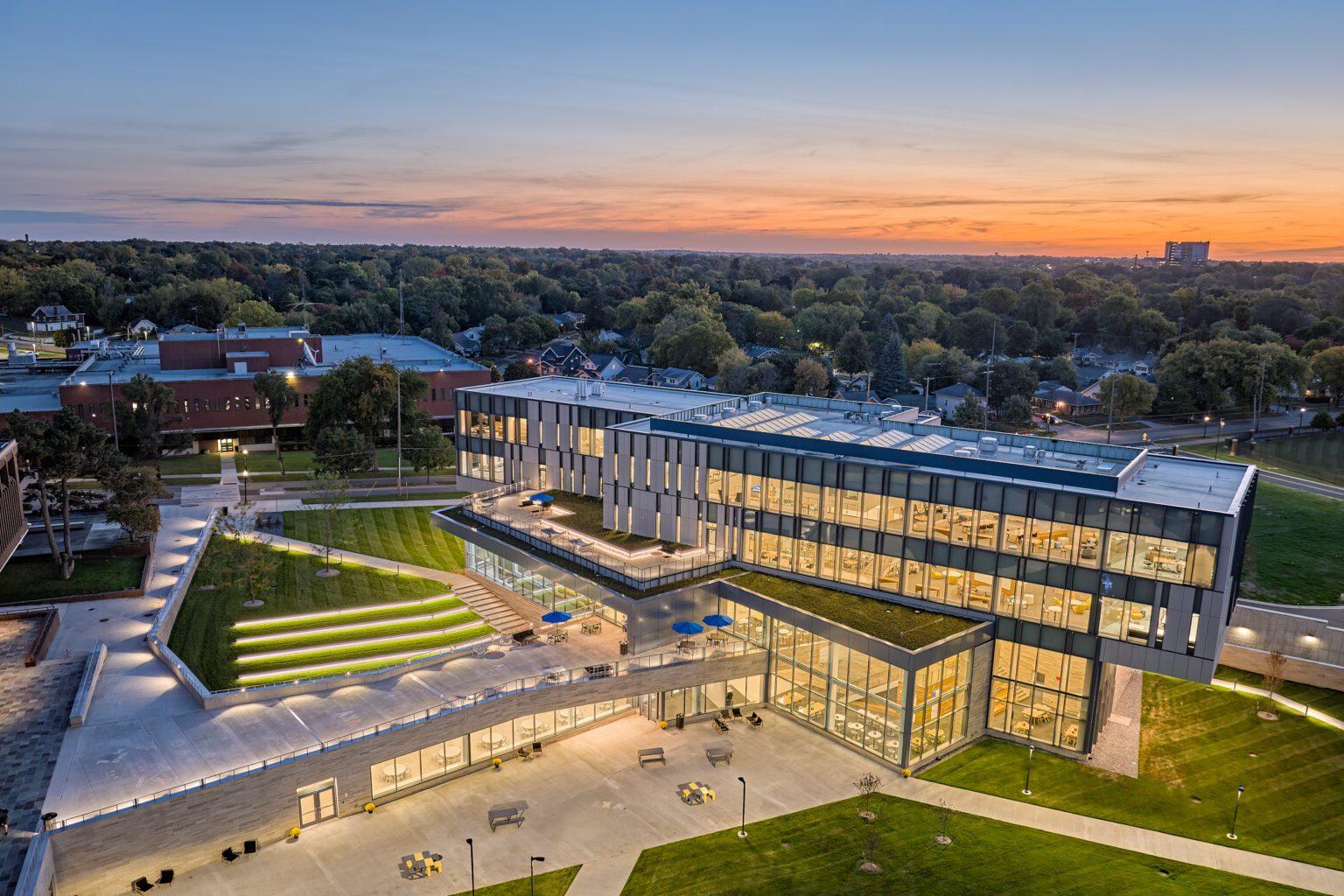 Kettering University Campus at Sunset